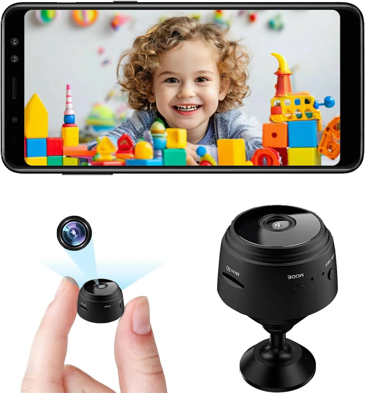 Home Security Technician - Mini Security Camera,1080P HD WiFi Home
