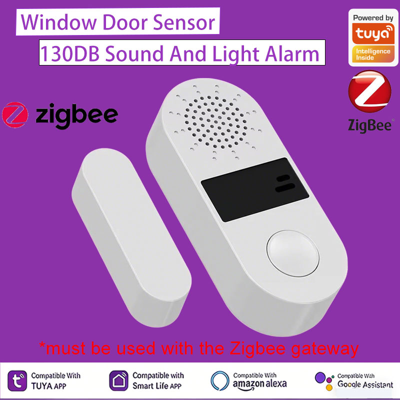 Home Security Home Assistant - Tuya Zigbee Wireless Door Window Contact