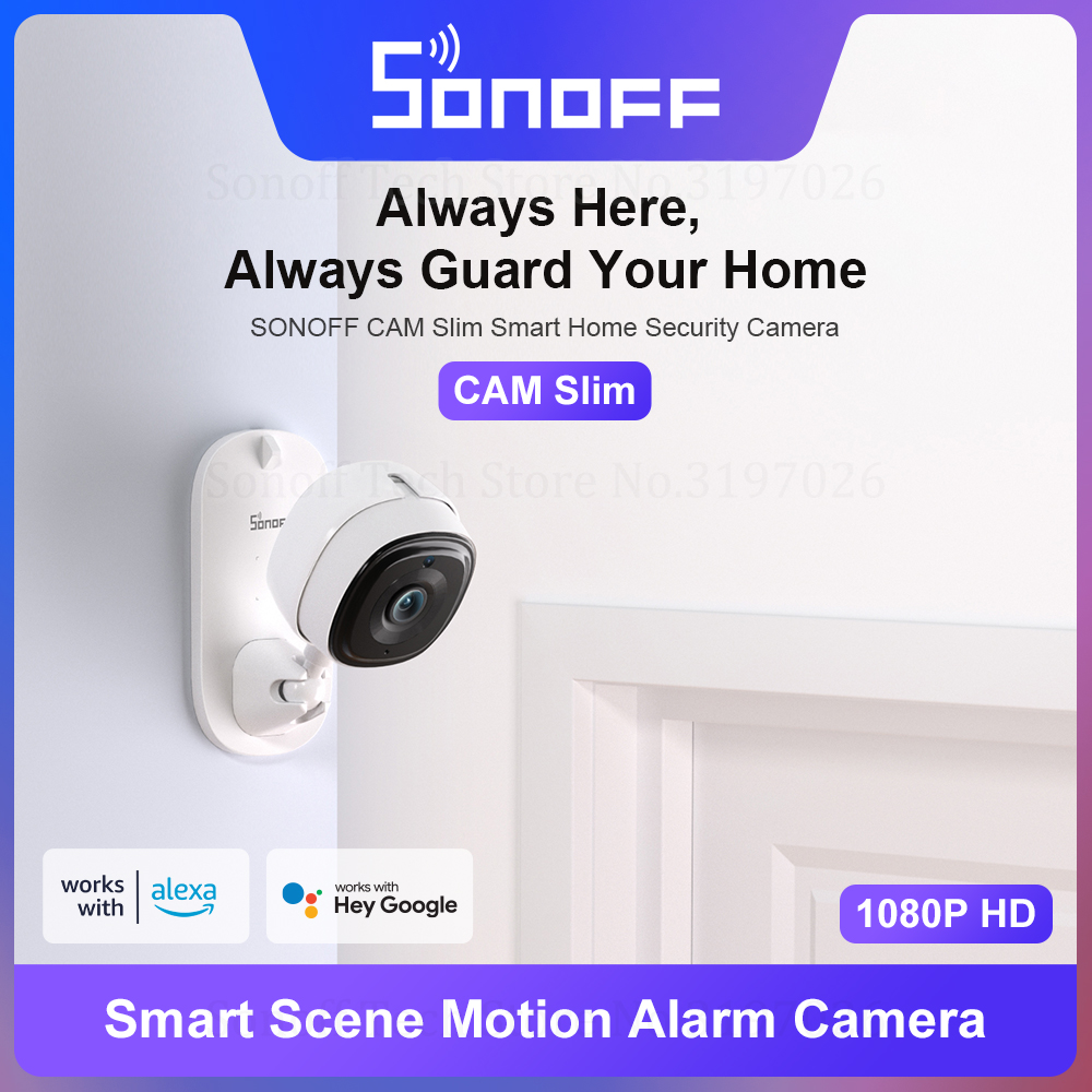 Home Security Google Camera - SONOFF CAM Mỏng WiFi Thông Minh