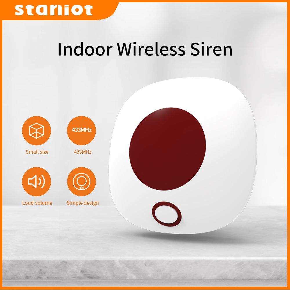 Home Security Siren - Staniot Trong Nhà Còi Báo Động