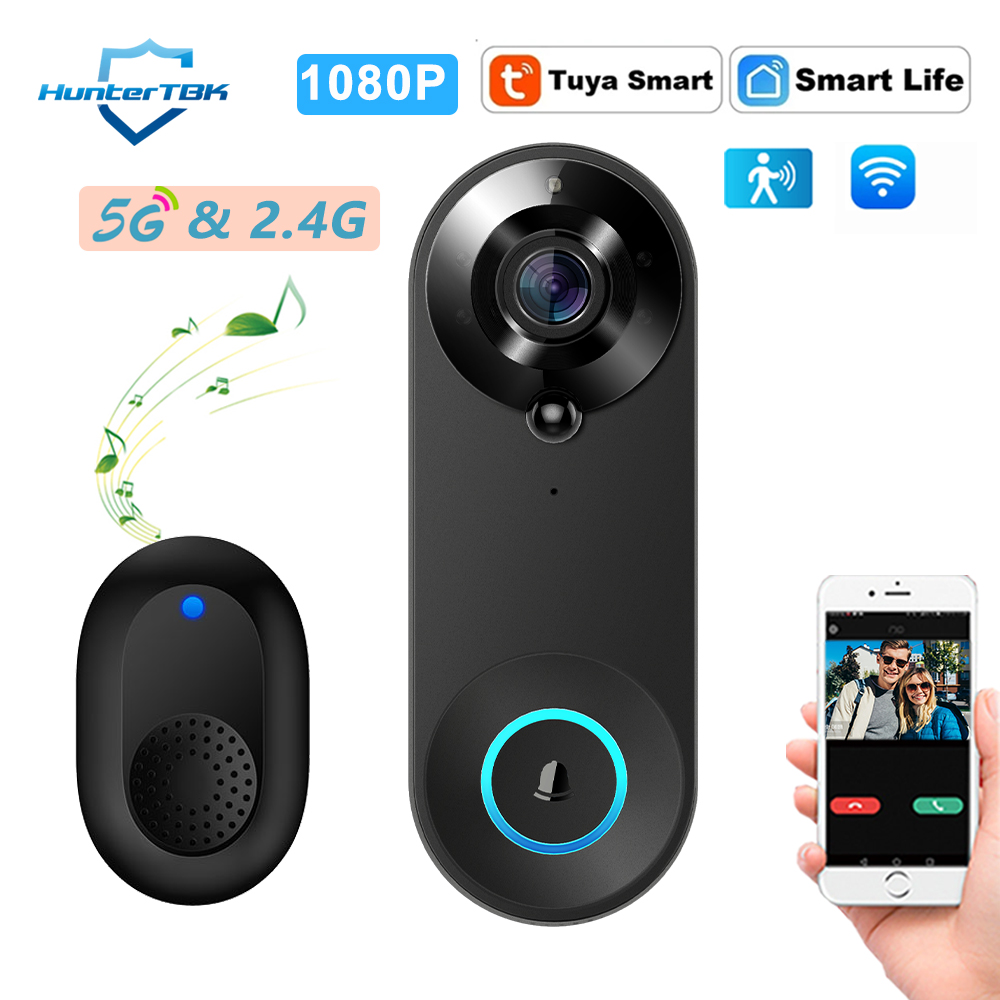 Home Security Blink - 5G 2.4G WiFi Video Doorbell 1080P