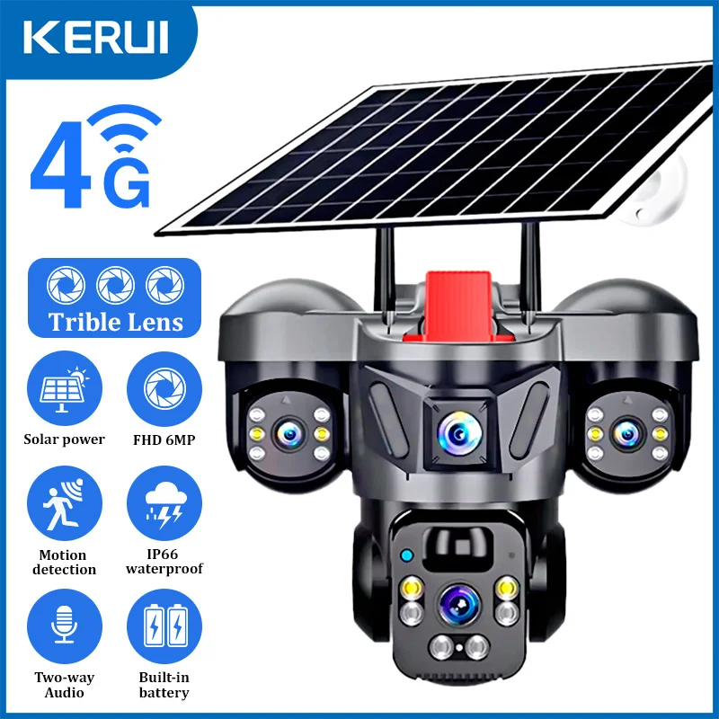 Home Security Product - KERUI V380 Pro Outdoor PTZ 6MP