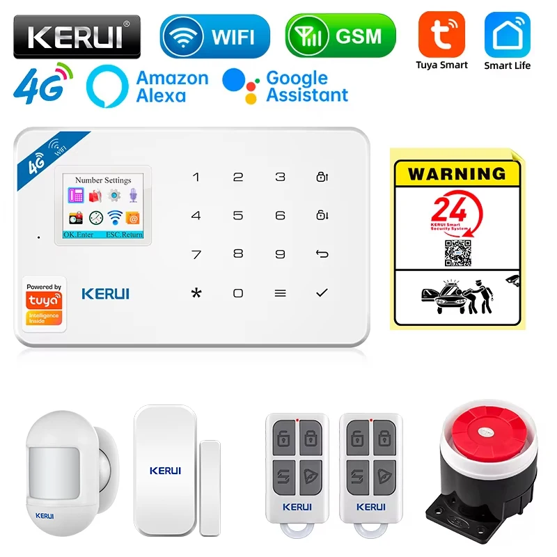 Sim Gsm Alarm - KERUI Security Alarm System Kit W184