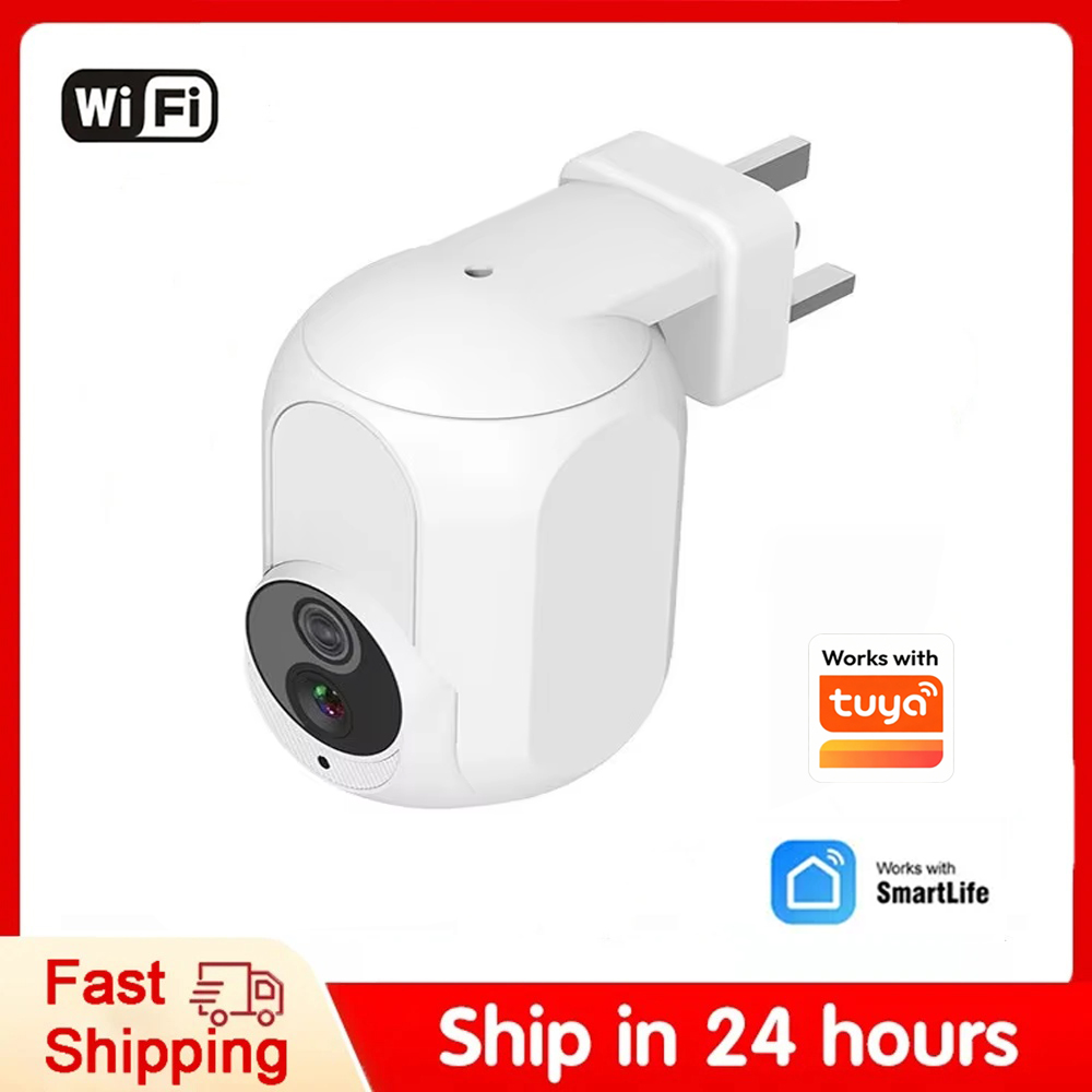 Home Security Google Camera - Tuya Wall Plug In Camera Wifi