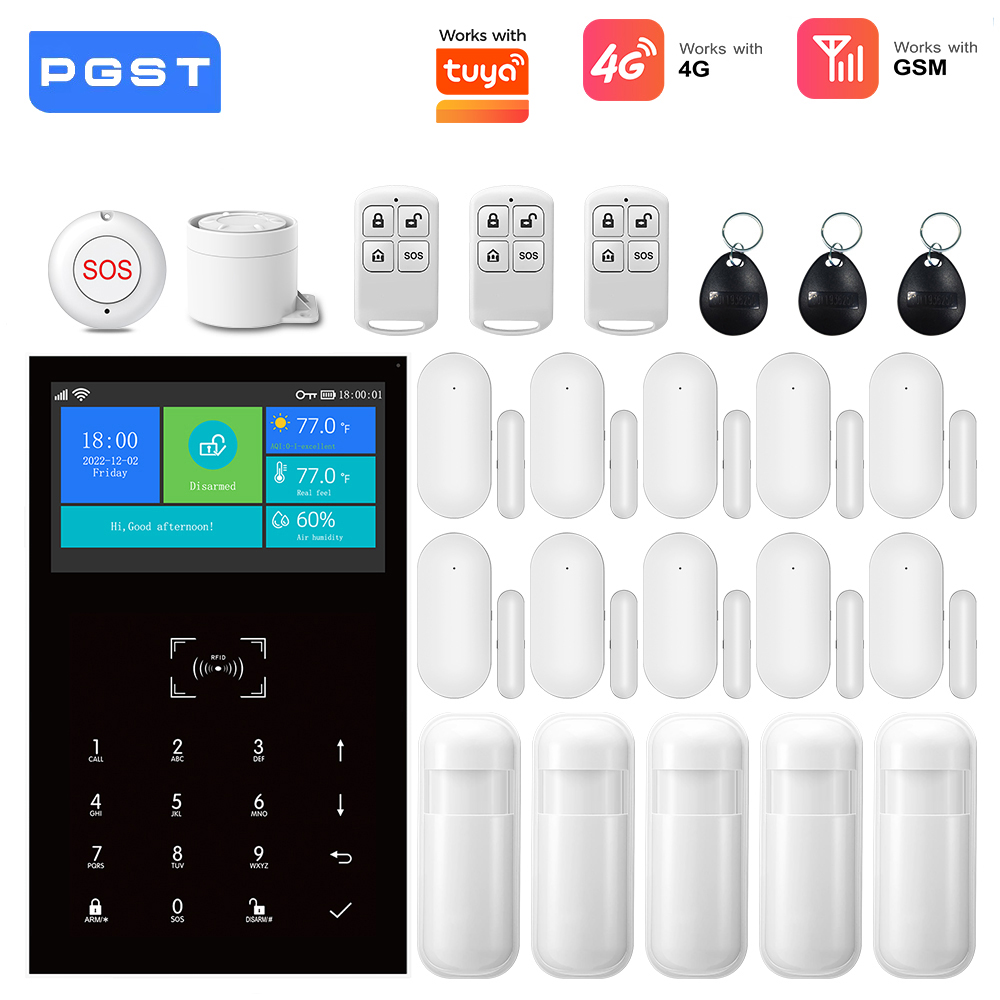 Sim Gsm Alarm - 4G GSM WiFi Alarm System Work