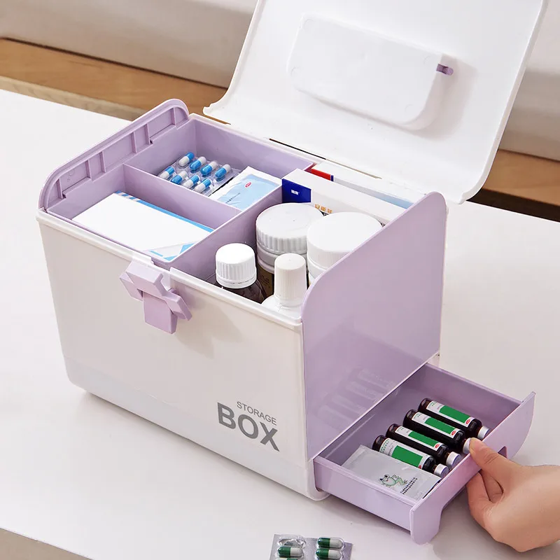 Home Security Box - Home Storage Box Medicine Storage Medical
