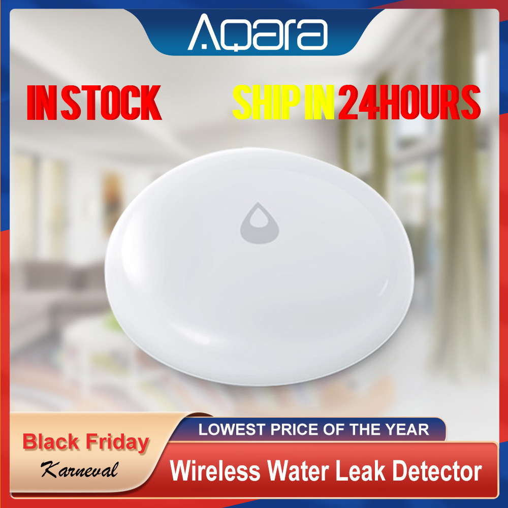 Home Security Xiaomi - Aqara Water Leakage Sensor Waterproof Remote