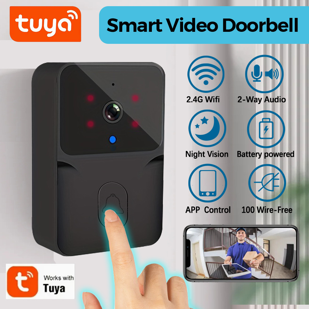 Home Security Blink - Tuya Wireless Smart Video Doorbell, 2.4G