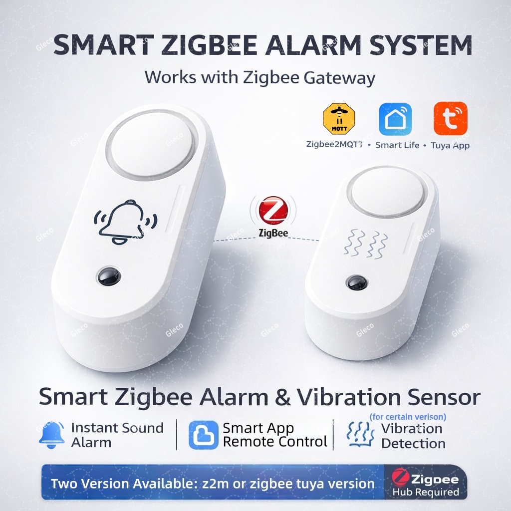 Zigbee Siren Alarm With Option - đánh giá và giá Home Security Siren