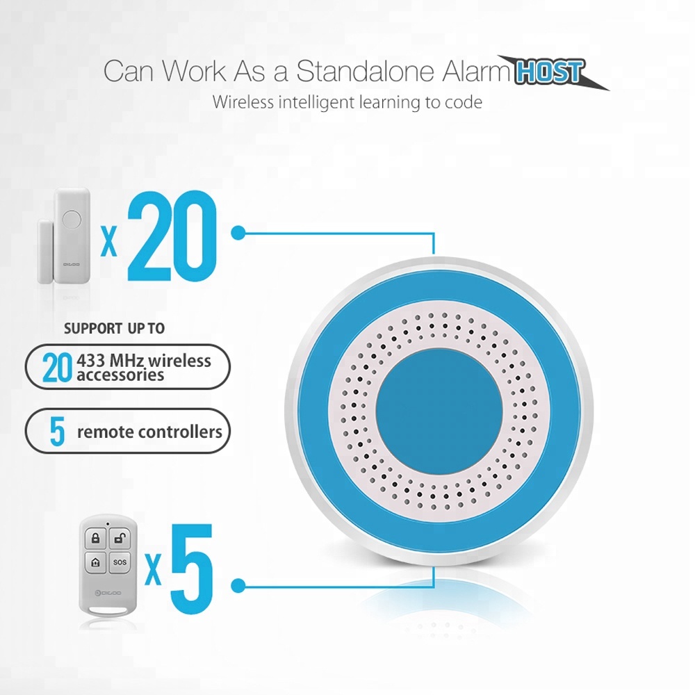 PGST 433Mhz Indoor Wireless Si - đánh giá và giá Home Security Siren