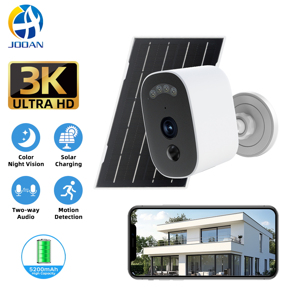 Jooan 3K HD Solar Security Cam - đánh giá và giá Home Security Product