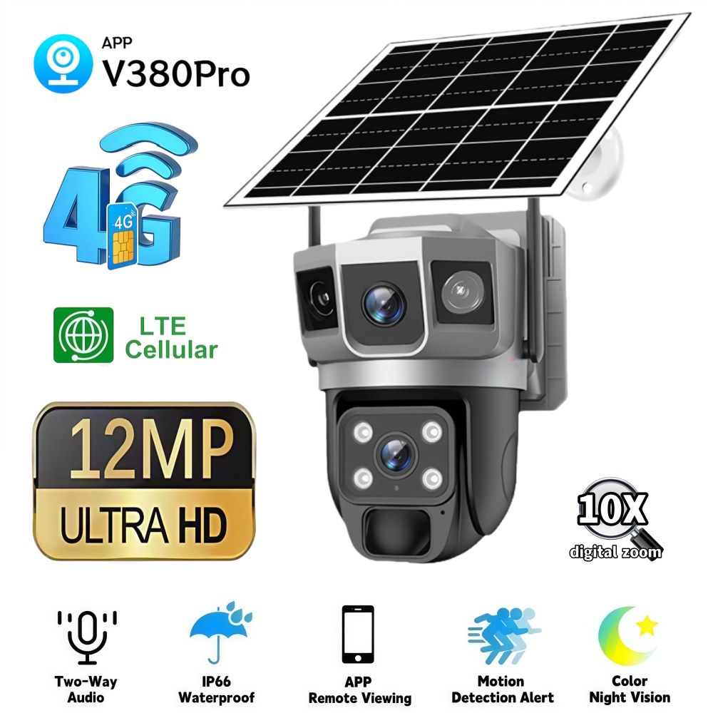 4G Camera Outdoor Solar Survei - đánh giá và giá Home Security Product