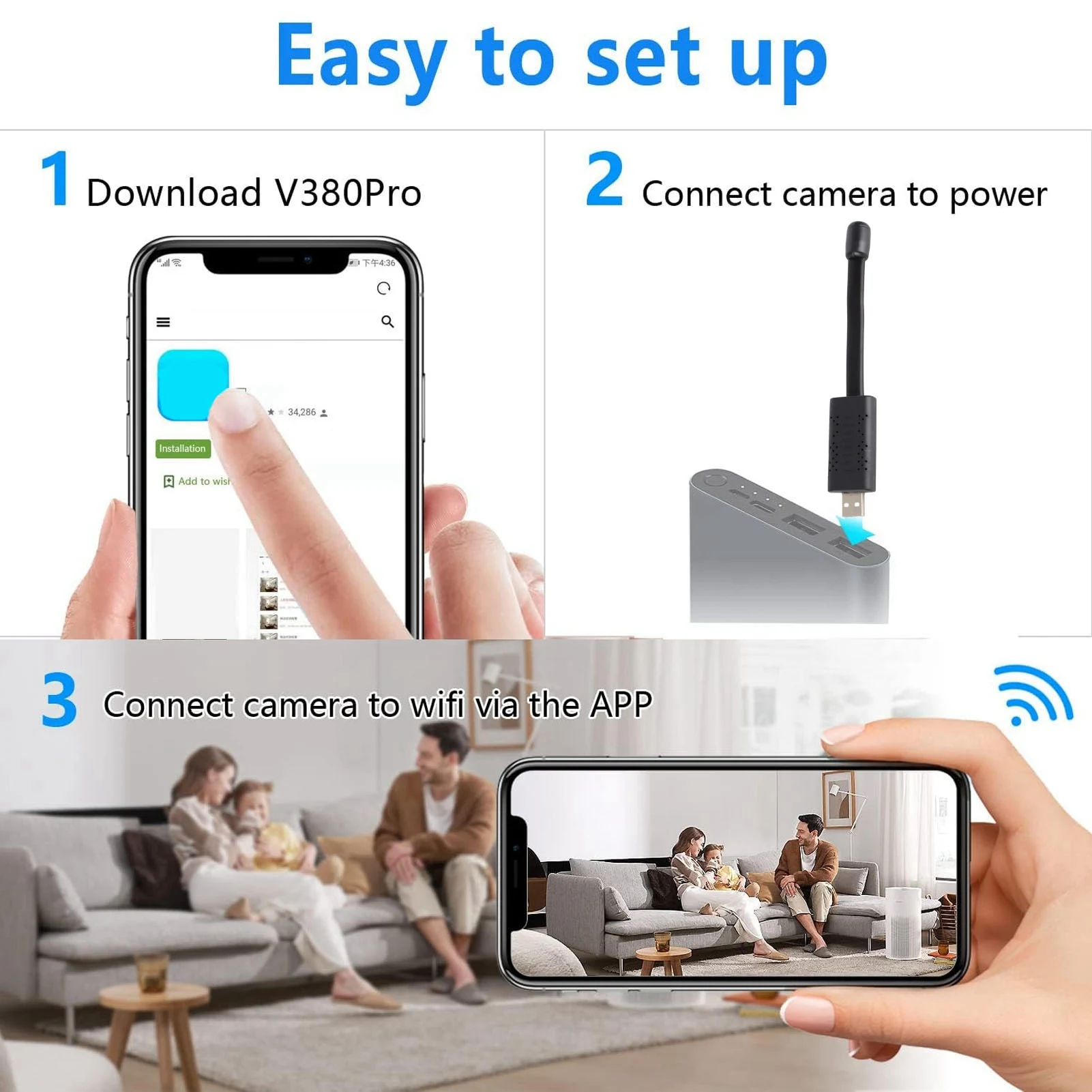 USB WiFi Security Camera 1080P - đánh giá và giá Home Security Technician