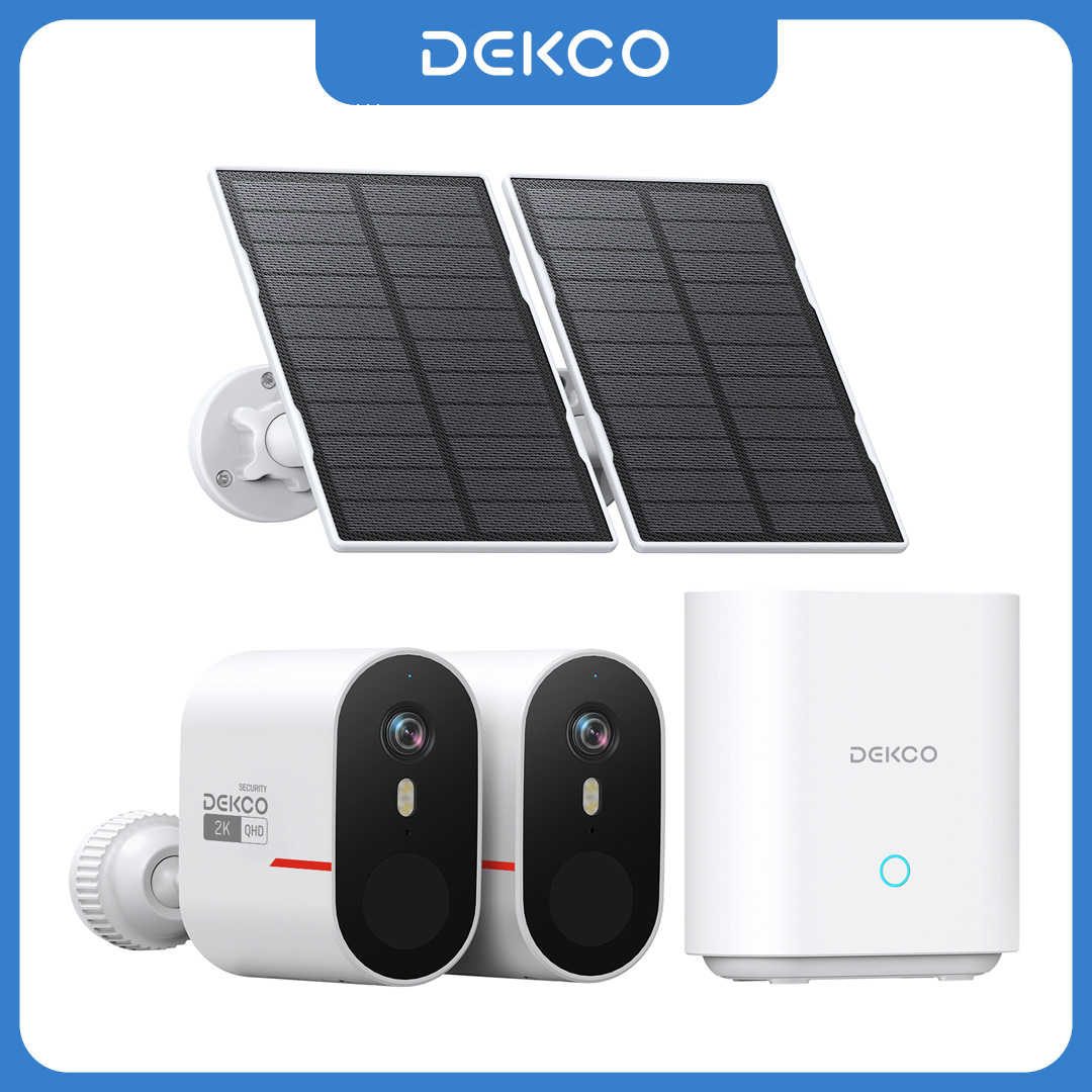 Dekco 3MP WiFi Solar Camera Sy - đánh giá và giá Home Security Google Camera