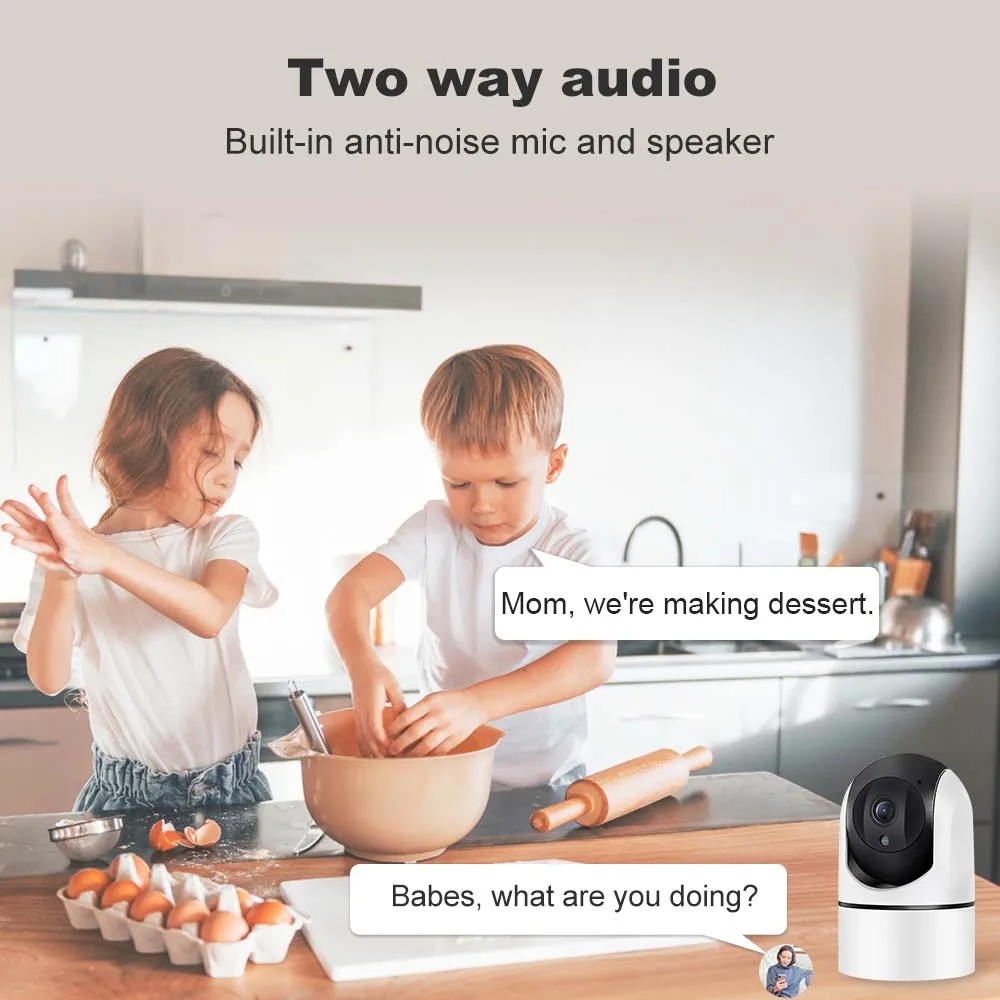 6MP WiFi Camera Tuya Smart Hom - đánh giá và giá Home Security Google Camera