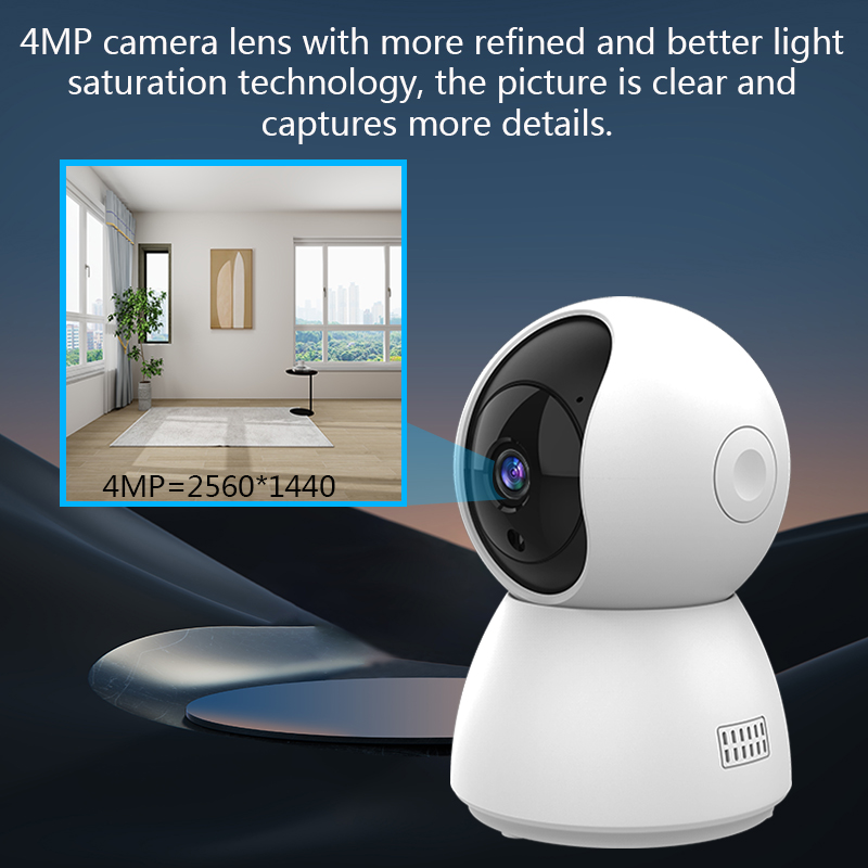 HD 4MP Tuya Smart Mini WiFi IP - đánh giá và giá Home Security Xiaomi