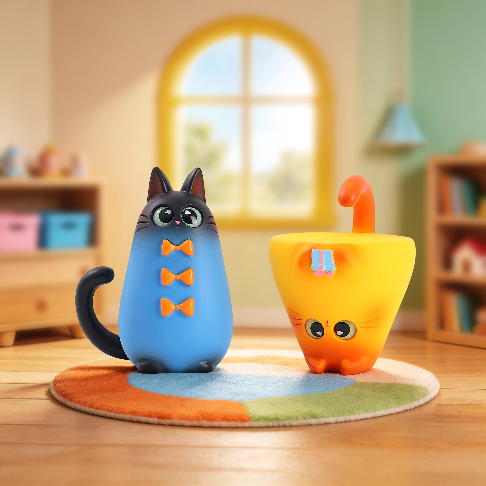 Blind Box Cat Figurine Resin C - đánh giá và giá Home Security Box