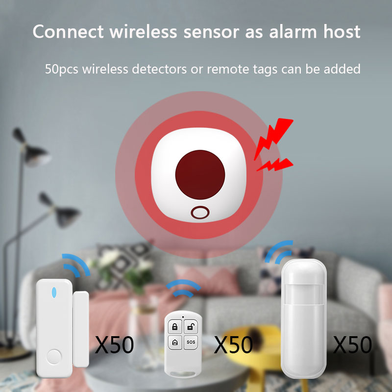 Indoor 433MHz Wireless Siren S - đánh giá và giá Home Security Siren