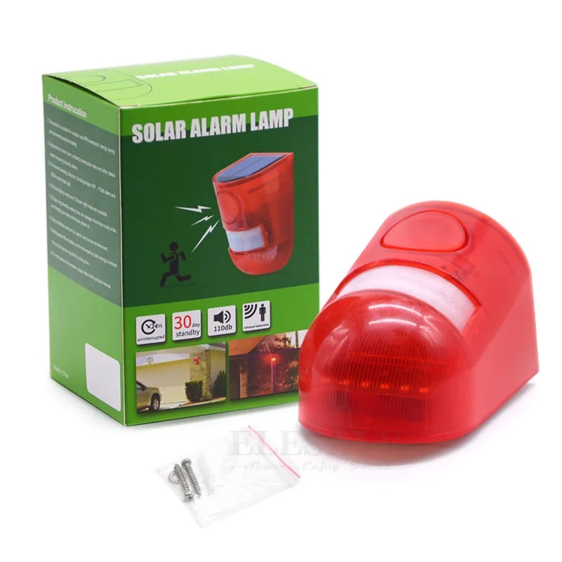 Waterproof Solar Powered Alarm - đánh giá và giá Home Security Blink