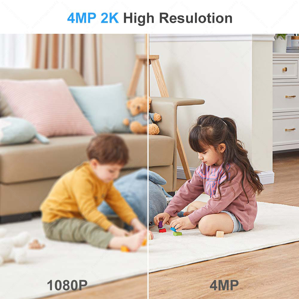 Tuya 4MP Bullet Security Camer - đánh giá và giá Home Security Google Camera
