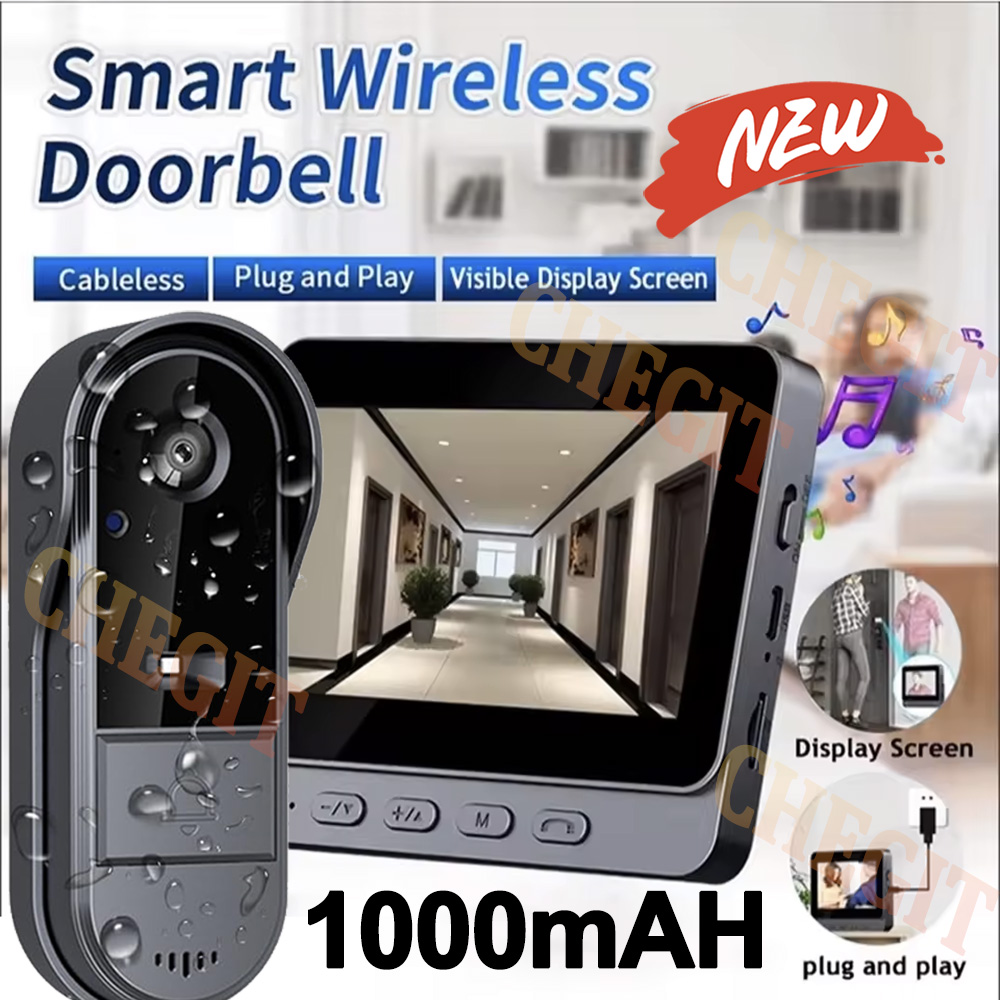 Wireless Wifi Doorbell Camera  - đánh giá và giá Home Security Blink