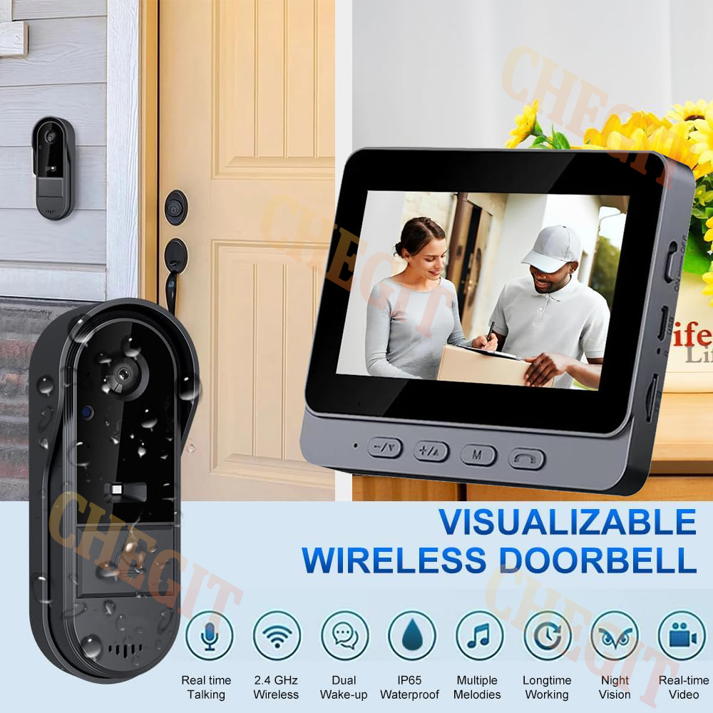 Wireless Wifi Doorbell Camera  - đánh giá và giá Home Security Blink