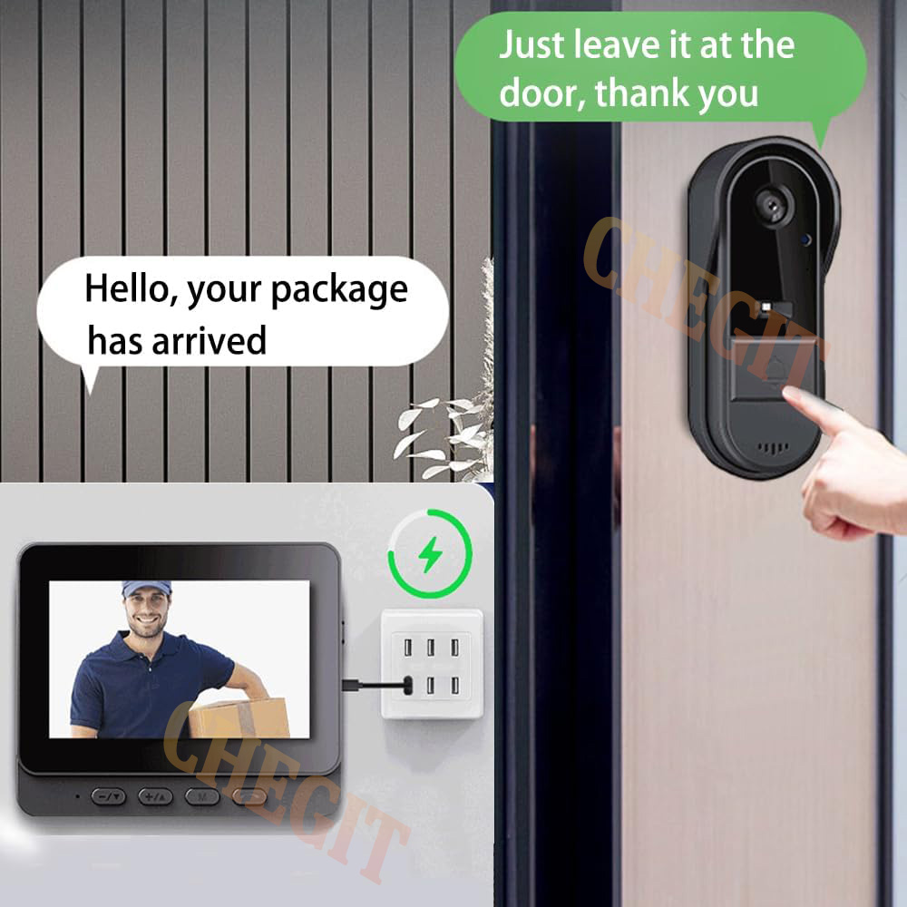Wireless Wifi Doorbell Camera  - đánh giá và giá Home Security Blink
