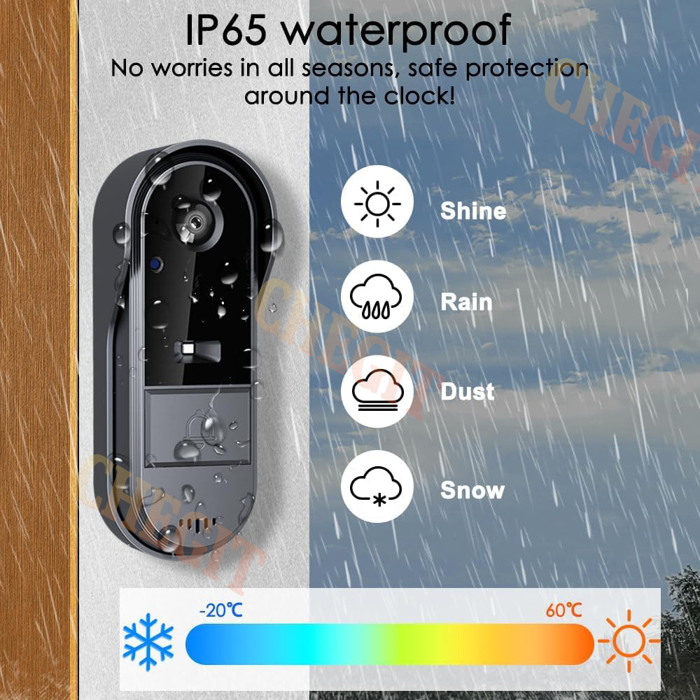 Wireless Wifi Doorbell Camera  - đánh giá và giá Home Security Blink