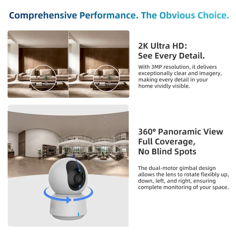 Original Aqara Smart Camera E1 - đánh giá và giá Home Security Technician