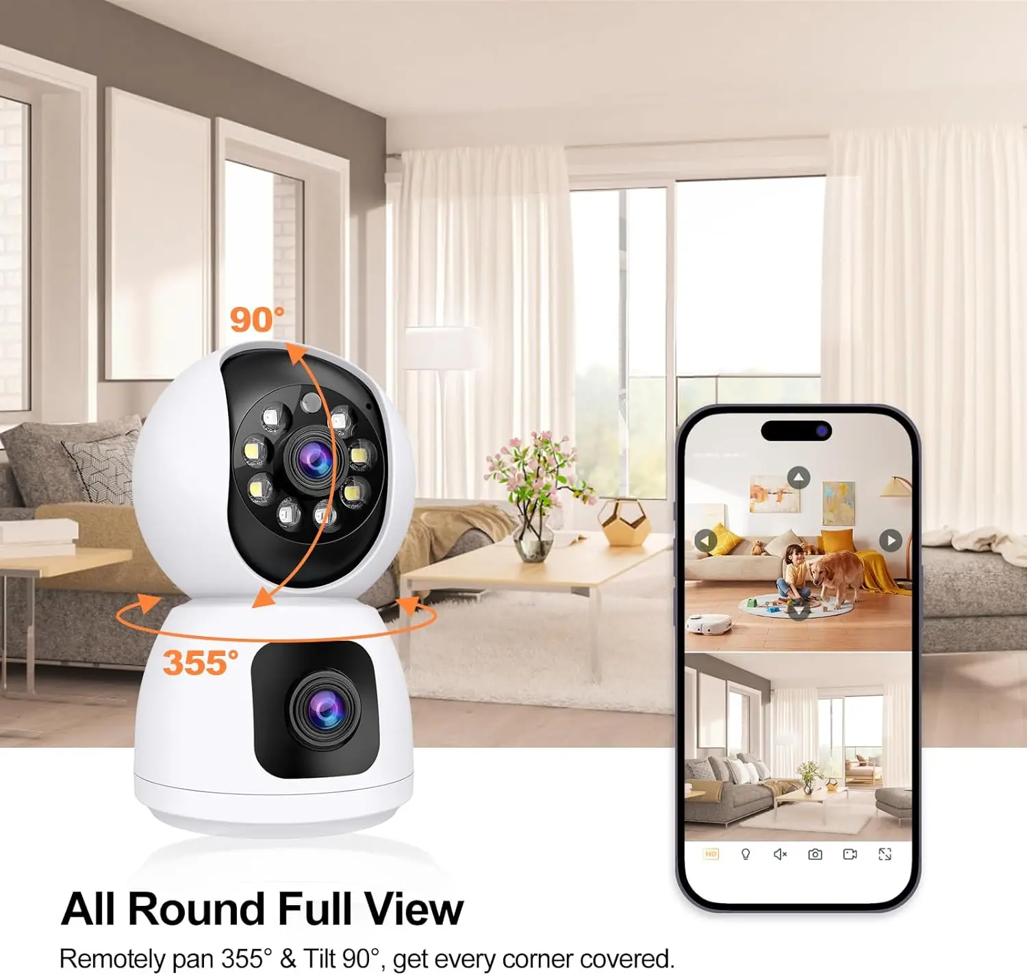 Tuya  4K 8MP HD WiFi Camera In - đánh giá và giá Home Security Google Camera