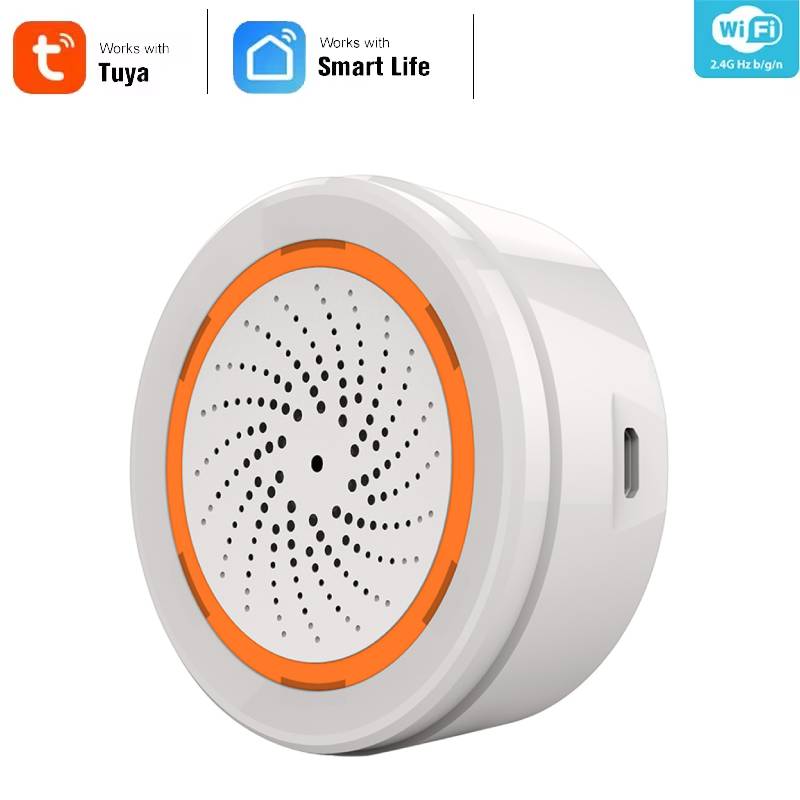 Smart Siren Alarm Tuya Zigbee  - đánh giá và giá Home Security Blink