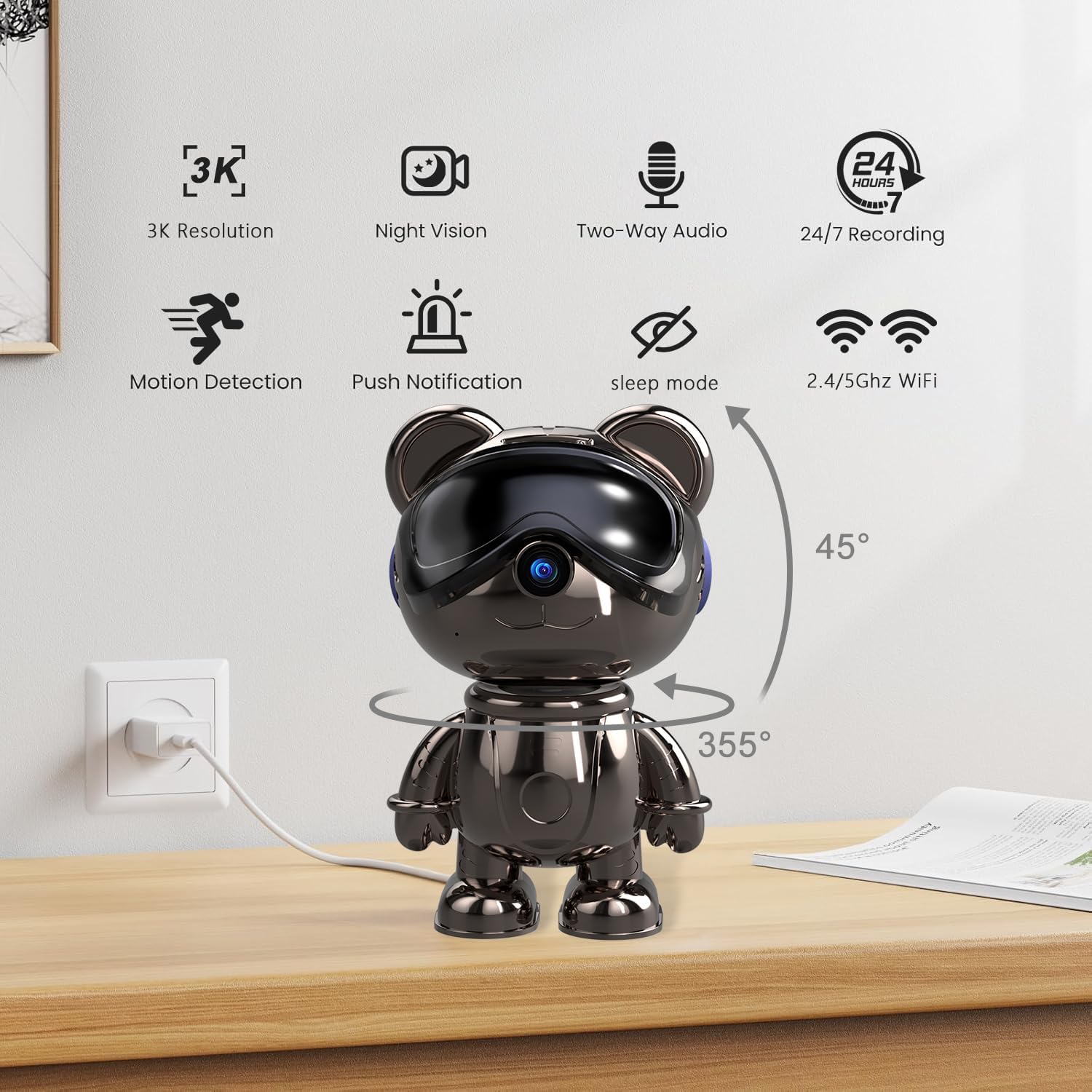 Indoor WiFi Security Camera, 5 - đánh giá và giá Home Security Google Camera