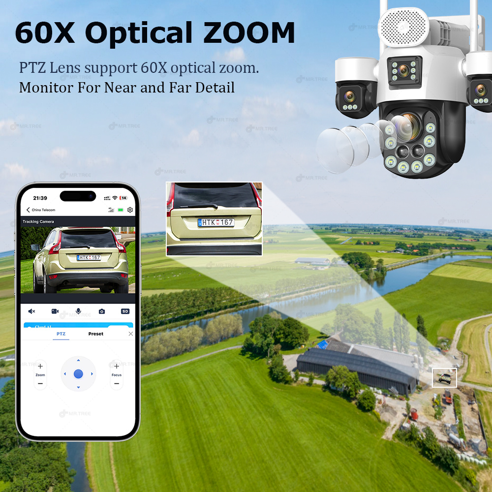 AOV Four Lens Outdoor Surveill - đánh giá và giá Home Security Product