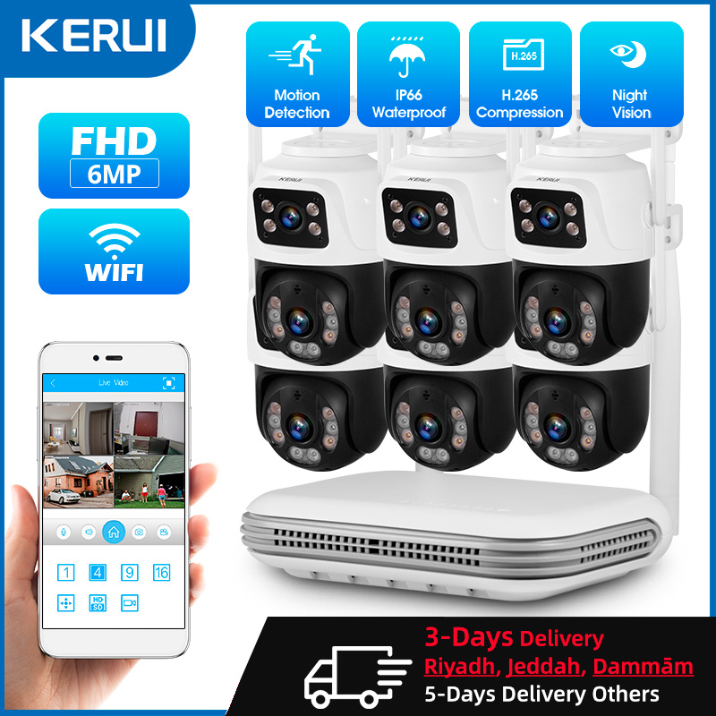 KERUI Waterproof 6MP HD Wirele - đánh giá và giá Home Security Home Assistant