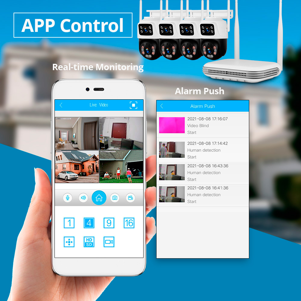 KERUI Waterproof 6MP HD Wirele - đánh giá và giá Home Security Home Assistant