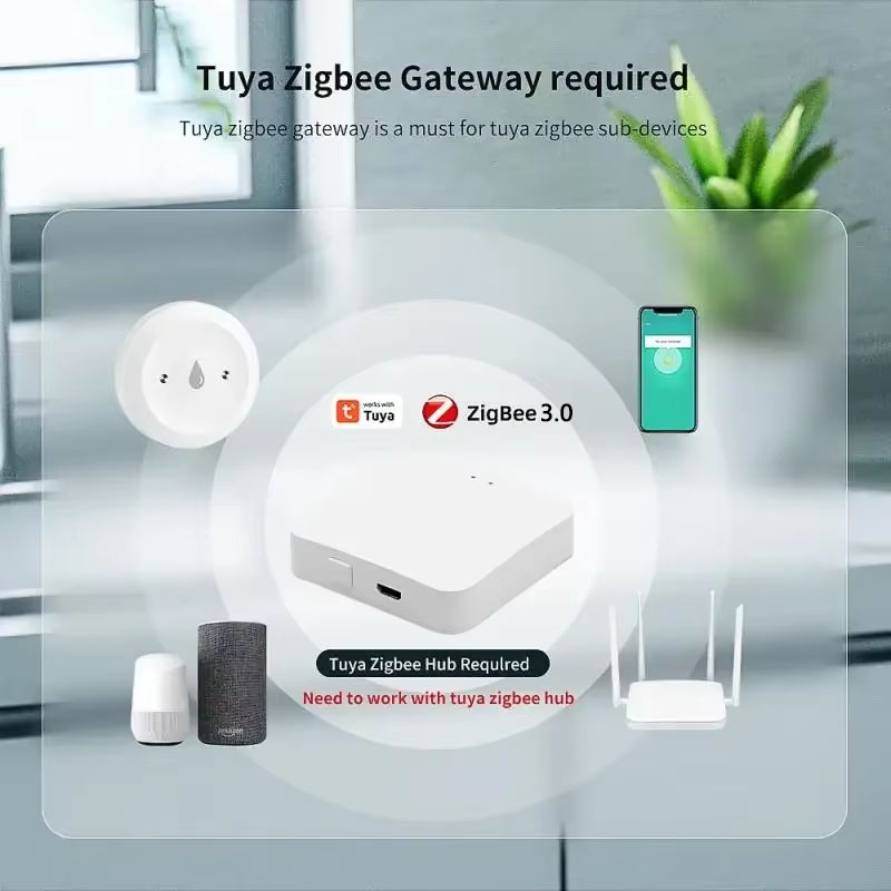For Tuya ZigBee 3.0 Smart Wate - đánh giá và giá Home Security Home Assistant