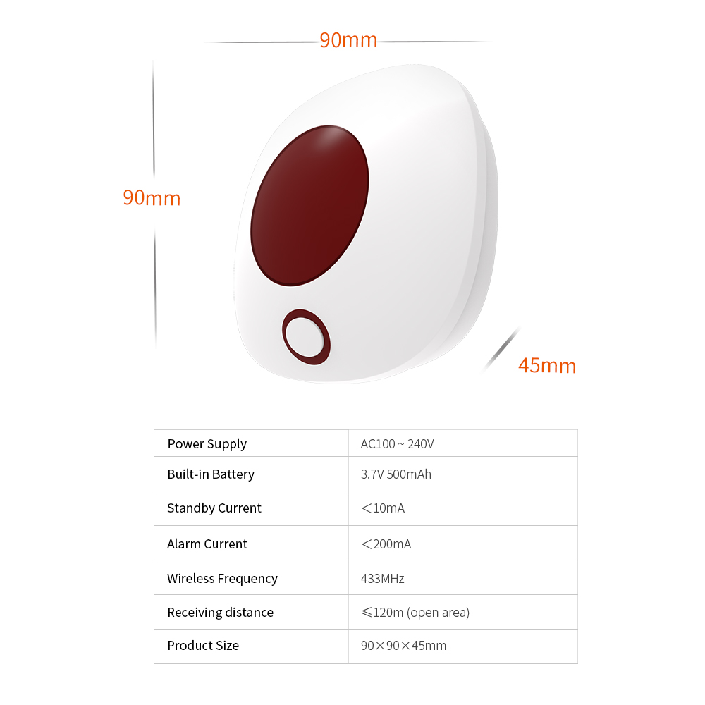 Staniot Trong Nhà Còi Báo Động - đánh giá và giá Home Security Siren