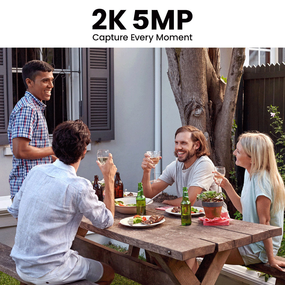2K Tuya Solar Security Camera  - đánh giá và giá Home Security Google Camera