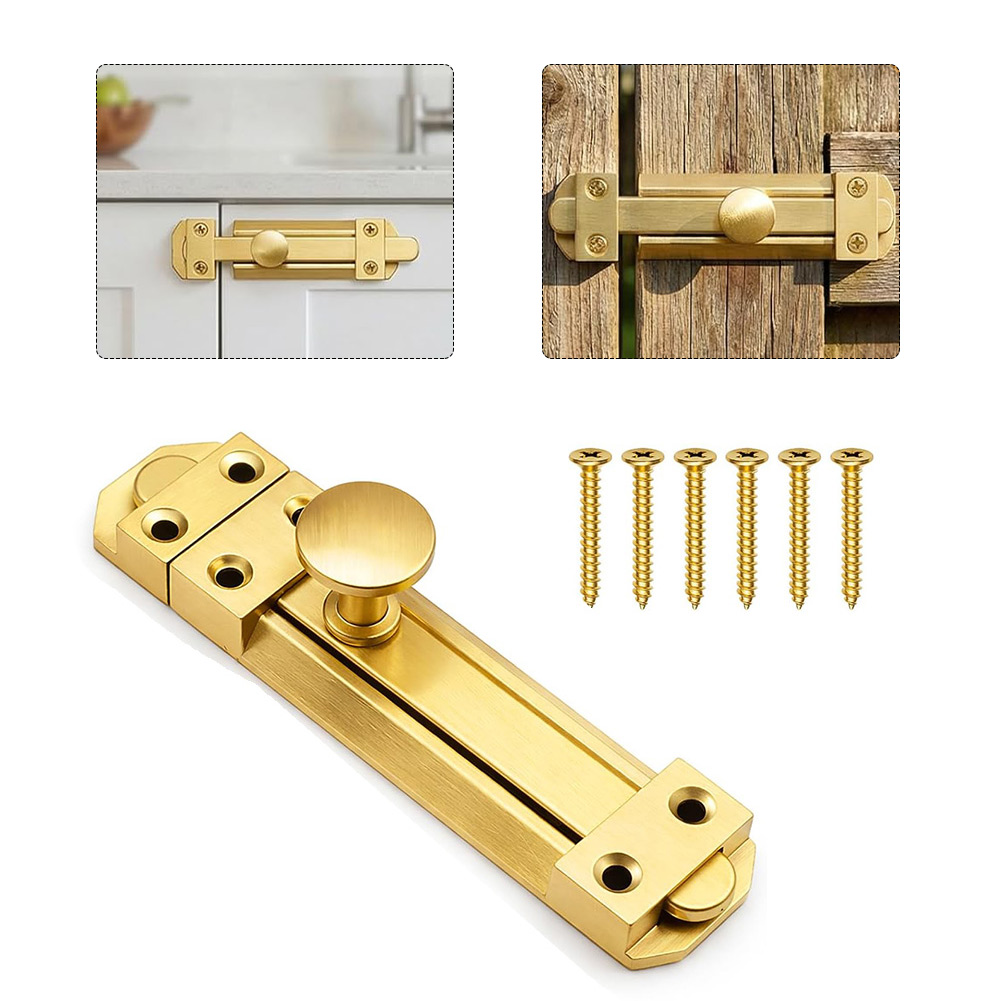 5 Inch Solid Brass Sliding Doo - đánh giá và giá Home Security Locks