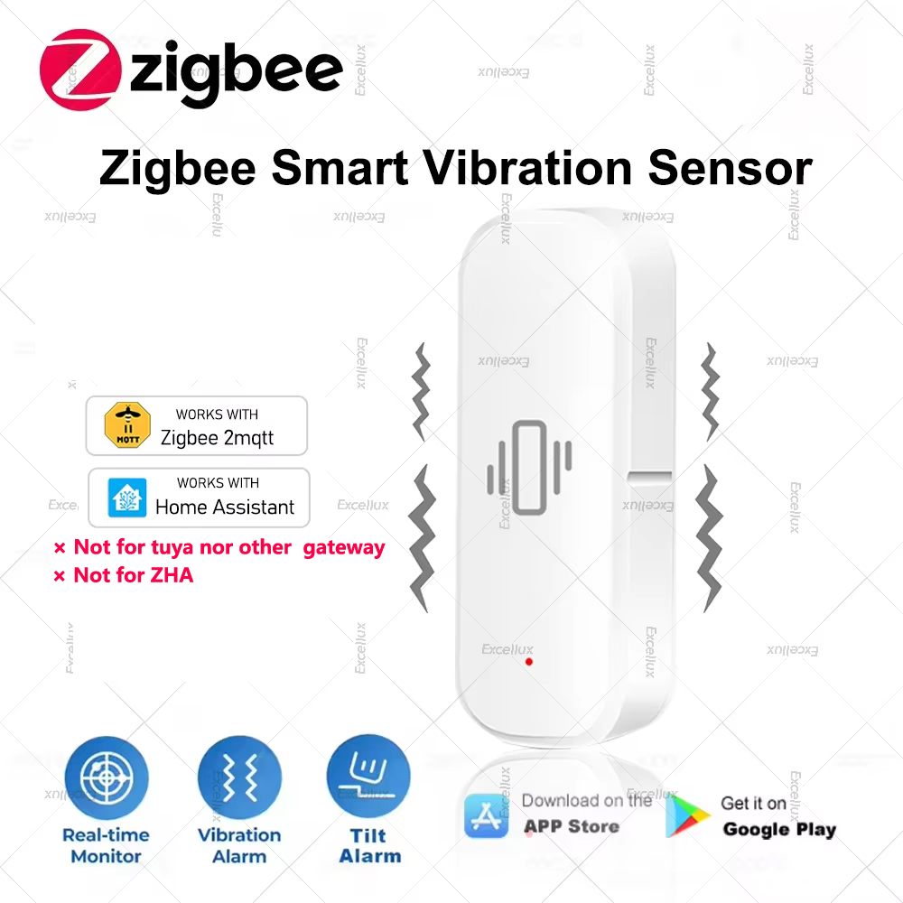 Zigbee Smart Vibration Sensor  - đánh giá và giá Home Security Alarm