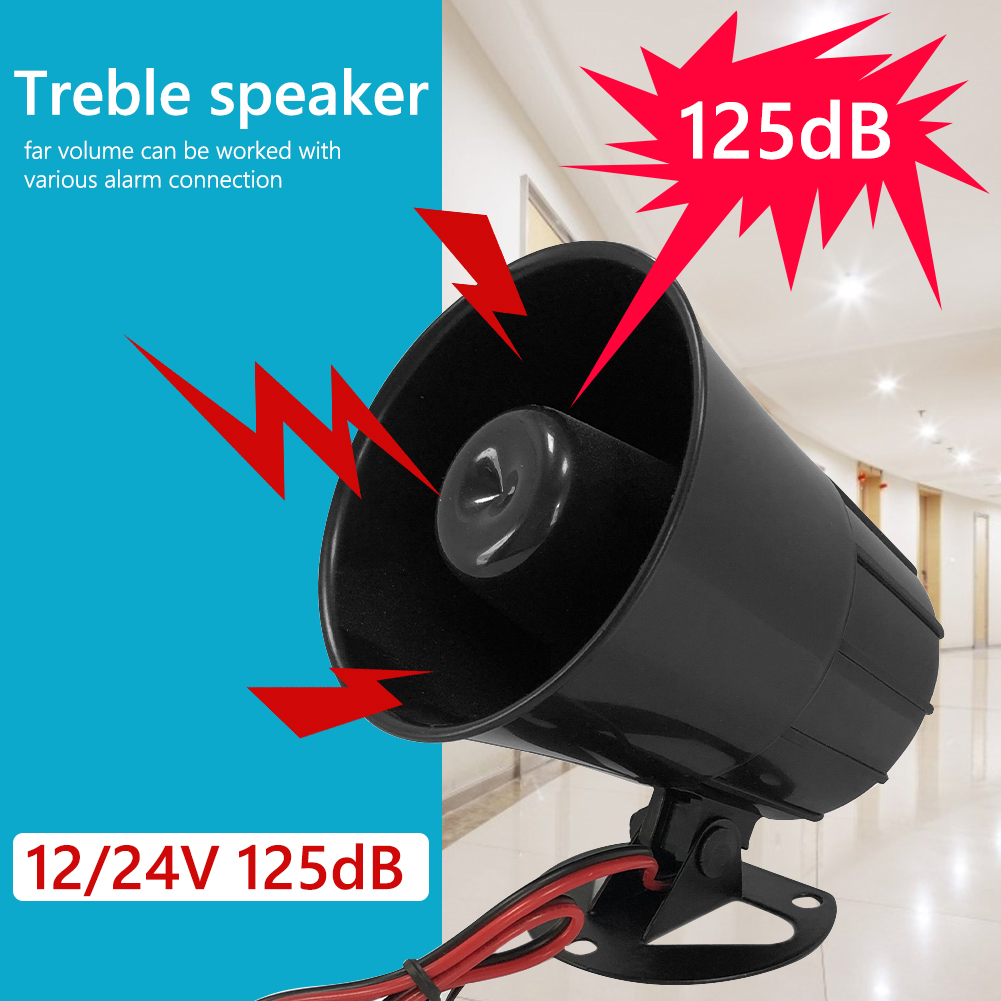 125dB Loud Warning Alarm Siren - đánh giá và giá Home Security Siren