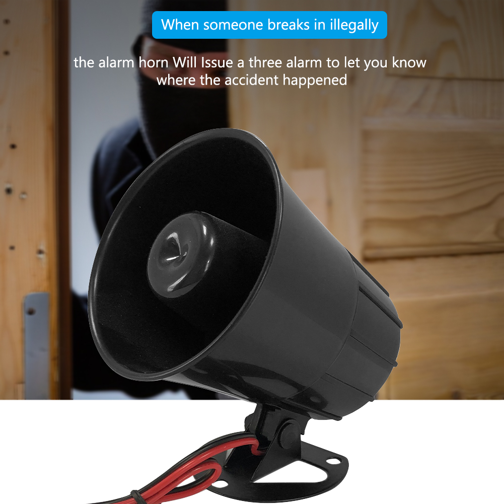 125dB Loud Warning Alarm Siren - đánh giá và giá Home Security Siren