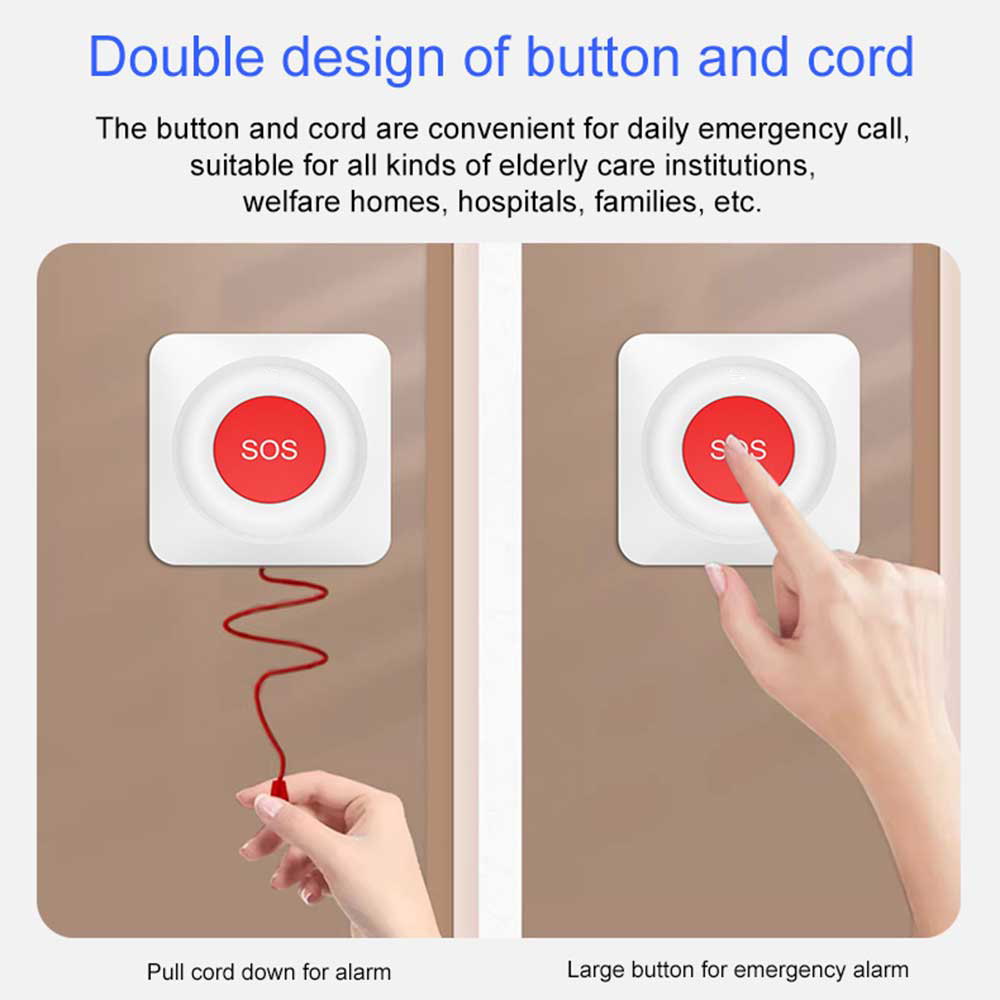 WIFI Zigbee Buttontons SOS Pus - đánh giá và giá Home Security Siren