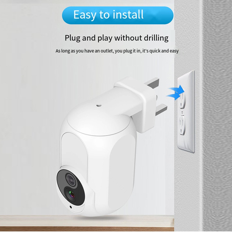 Tuya Wall Plug In Camera Wifi  - đánh giá và giá Home Security Google Camera