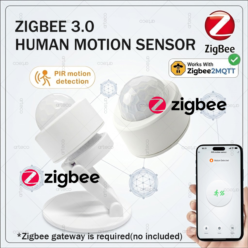 Zigbee 3.0 Mini PIR Motion Sen - đánh giá và giá Home Security Alarm