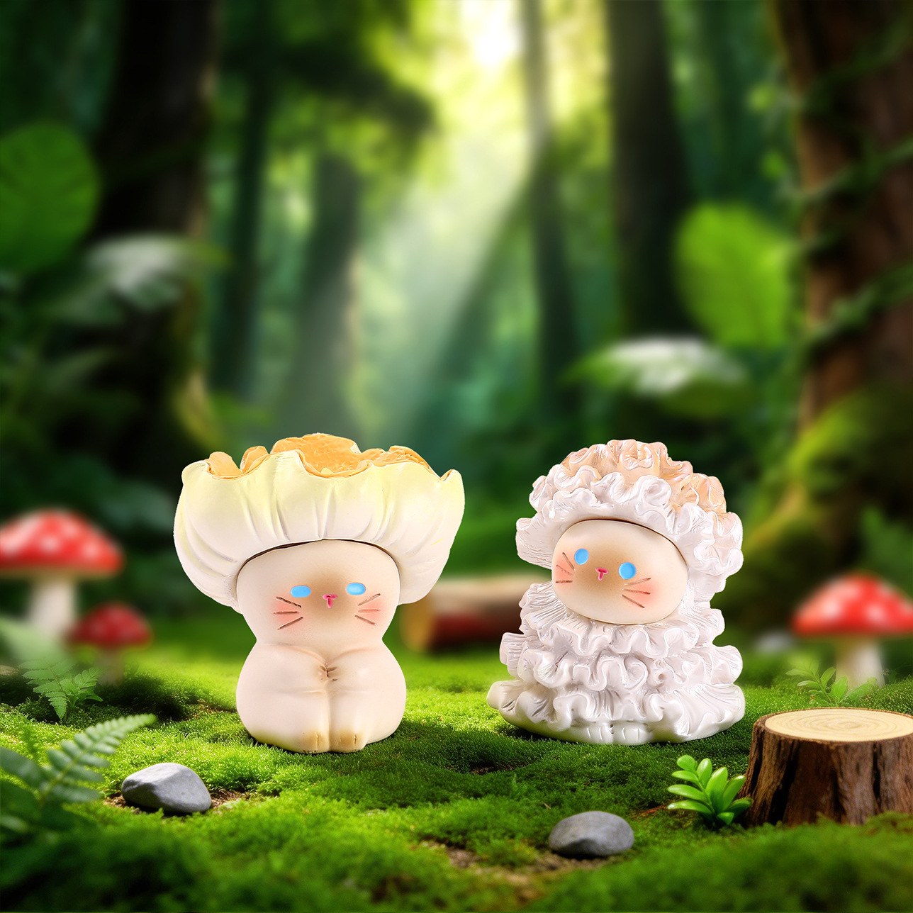 Mushroom Meow Blind Box Cute C - đánh giá và giá Home Security Box