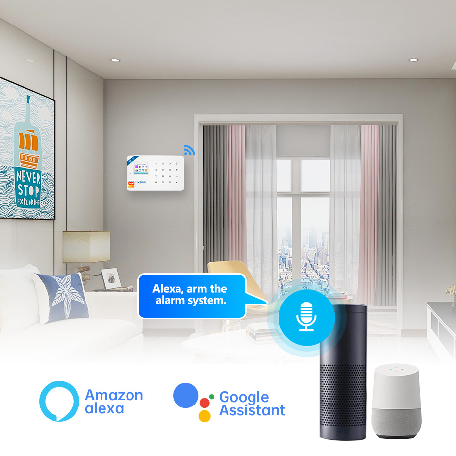 KERUI Security Alarm System Ki - đánh giá và giá Sim Gsm Alarm