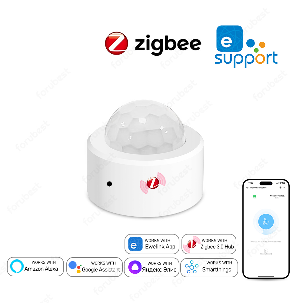 Zigbee 3.0 Human Motion Sensor - đánh giá và giá Home Security Alarm