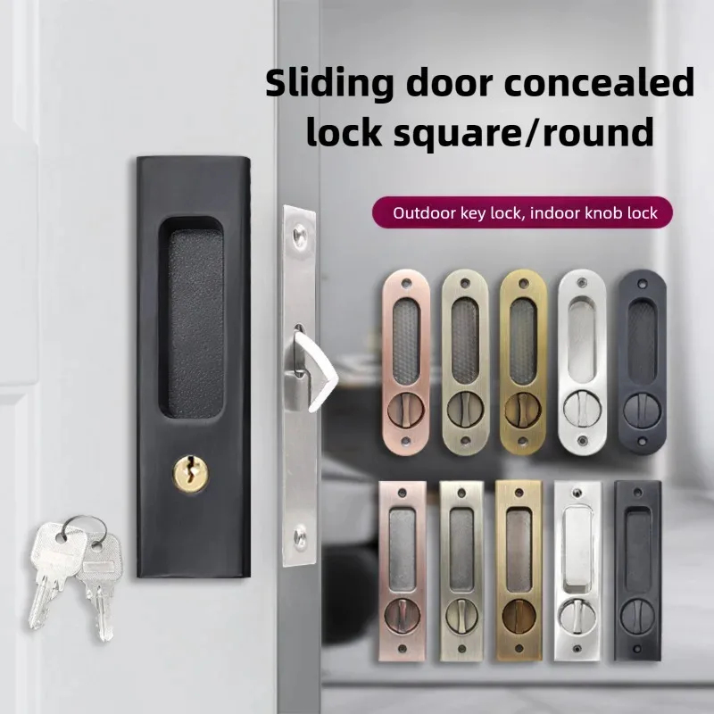 Heavy-Duty Black Sliding Door  - đánh giá và giá Home Security Locks