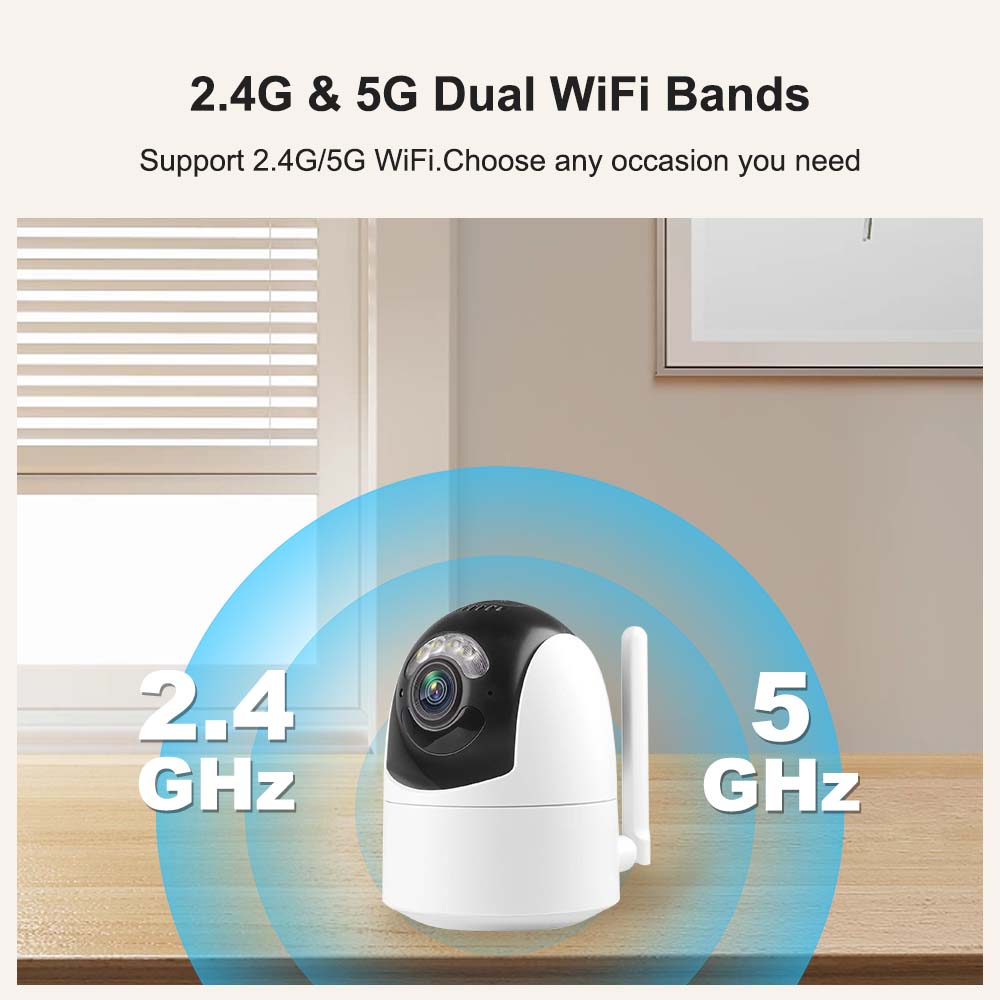 Tuya IP Camera 5G WIFI 6MP Ale - đánh giá và giá Home Security Google Camera